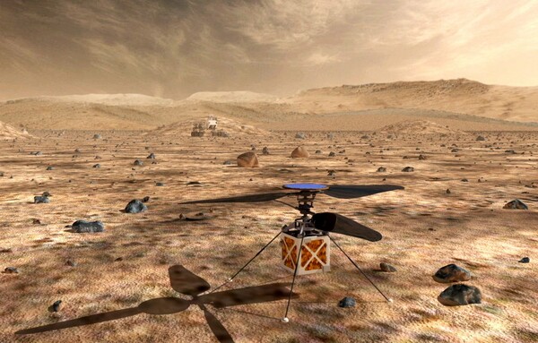 H NASA ετοιμάζει διαστημικά drones για τον Άρη