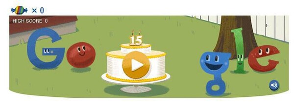 15 χρόνια Google