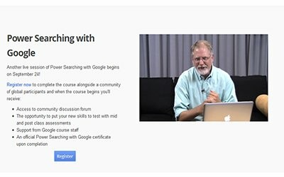 H Google παραδίδει online μαθήματα αναζήτησης