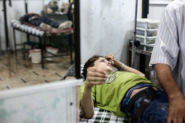 OHE: Κοντά στους 600 οι τραυματίες που πρέπει να απομακρυνθούν επειγόντως από το Χαλέπι