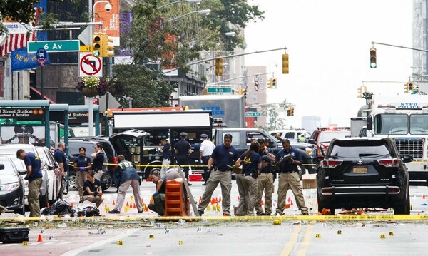 Πληροφορίες για πέντε συλλήψεις μετά τις επιθέσεις σε Τσέλσι και Νιου Τζέρσεϊ