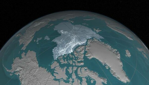 Εντυπωσιακό time-lapse της NASA δείχνει το λιώσιμο των πάγων στην Αρκτική τα τελευταία 32 χρόνια