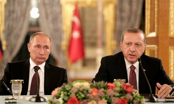 Πούτιν και Ερντογάν συμφώνησαν να εντείνουν τον συντονισμό σε στρατιωτικό επίπεδο στη Συρία