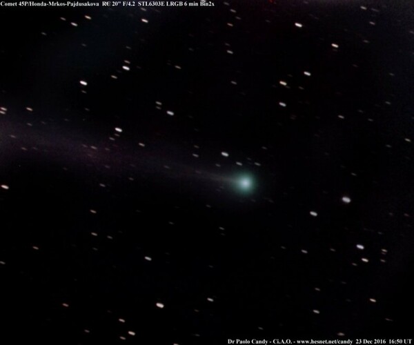 Ένας κομήτης θα εμφανιστεί στην αλλαγή του χρόνου