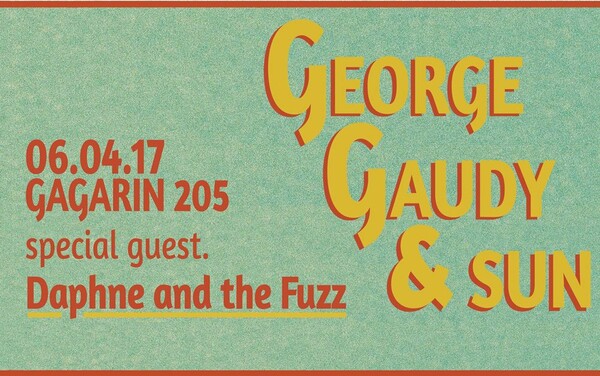 O George Gaudy θα δώσει στις 6 Απριλίου, μια μεγάλη προσωπική συναυλία