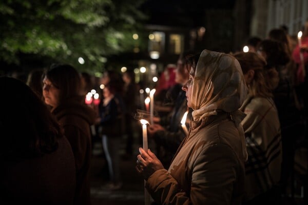Ο κατανυκτικός εορτασμός της Ανάστασης στην Κωνσταντινούπολη - ΦΩΤΟΓΡΑΦΙΕΣ