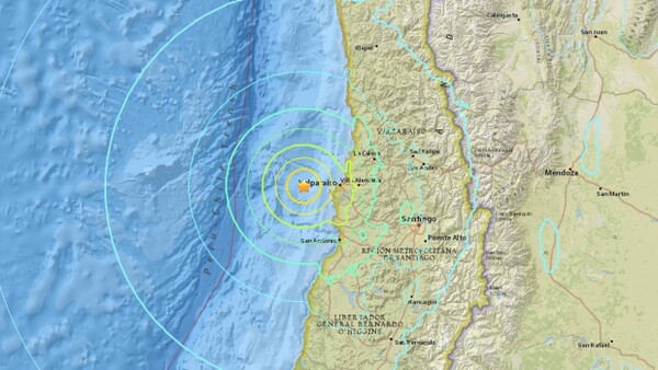 Χιλή: Σεισμός 6,9 Ρίχτερ, δεν υπάρχουν θύματα