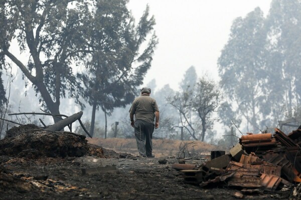 Mαίνεται η τεράστια δασική πυρκαγιά στην Πορτογαλία - Στους 63 οι νεκροί