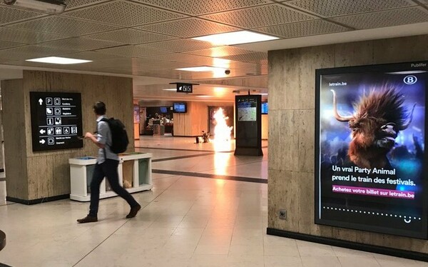 Συναγερμός στις Βρυξέλλες: «Εξουδετερώθηκε» ύποπτος στον κεντρικό σιδηροδρομικό σταθμό