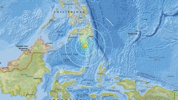 Φιλιππίνες: Σεισμική δόνηση 7,2 βαθμών κοντά στο Μιντανάο- Προειδοποίηση για τσουνάμι
