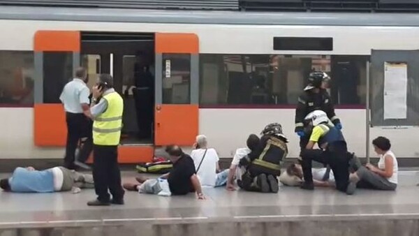 Bαρκελώνη: 50 τραυματίες σε ατύχημα στο σιδηροδρομικό σταθμό