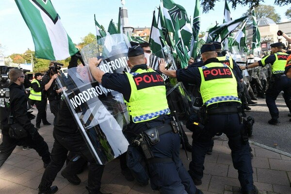 Σουηδία: Επεισόδια και συλλήψεις στο Γκέτεμποργκ σε πορεία της ναζιστικής οργάνωσης NMR