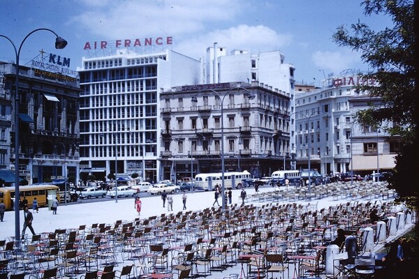 Έγχρωμες φωτογραφίες από την Αθήνα, στα τέλη της δεκαετίας του '50