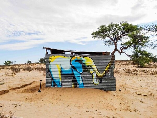 Falko One: Ο Νοτιοαφρικανός street artist που μετατρέπει τις φτωχογειτονιές σε υπαίθριες «γκαλερί»