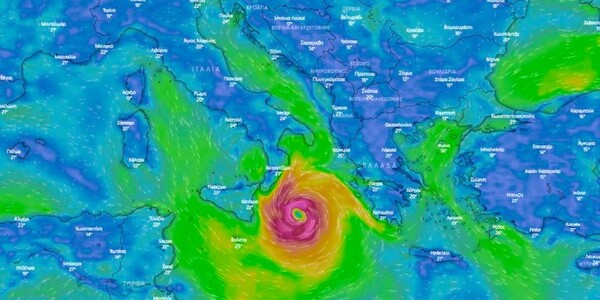 Κακοκαιρία «Ιανός»: Συναγερμός για τον μεσογειακό κυκλώνα - Ποιες περιοχές θα πλήξει