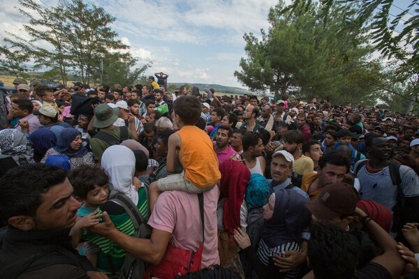 To χάος πίσω απ' τα σύρματα στα σύνορα - 20 φωτογραφίες και βίντεο από την Ειδομενή