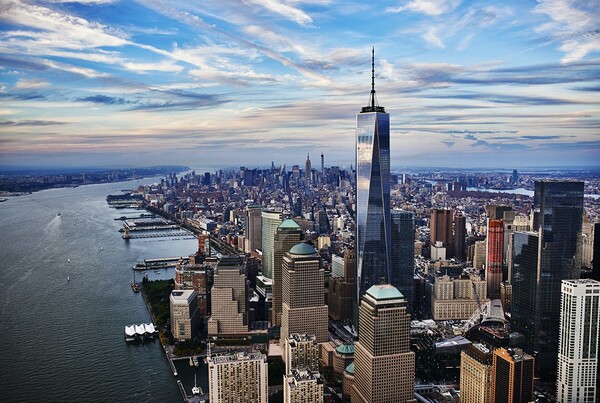Oι πρώτες πανοραμικές εικόνες απ' το παρατηρητήριο του World Trade Center