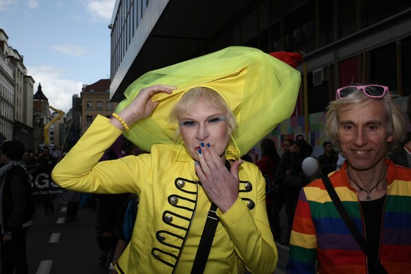 30 φωτογραφίες από το Gay Pride στις Βρυξέλλες