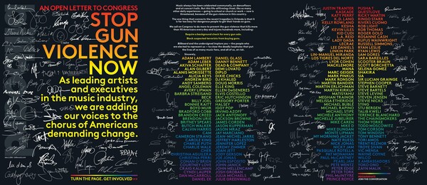 Εκατοντάδες ισχυροί του Χόλιγουντ και της μουσικής υπογράφουν ανοιχτή επιστολή για την οπλοκατοχή