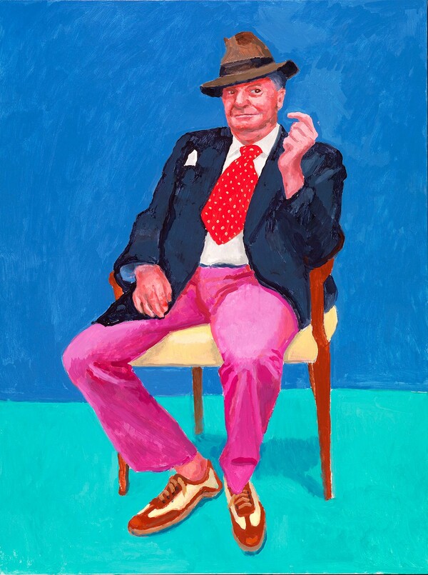 82 πορτρέτα και μια νεκρή φύση: η νέα έκθεση του David Hockney μόλις ξεκίνησε
