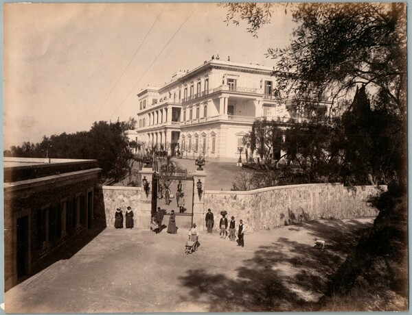 To Αχίλλειον στην Κέρκυρα το 1890