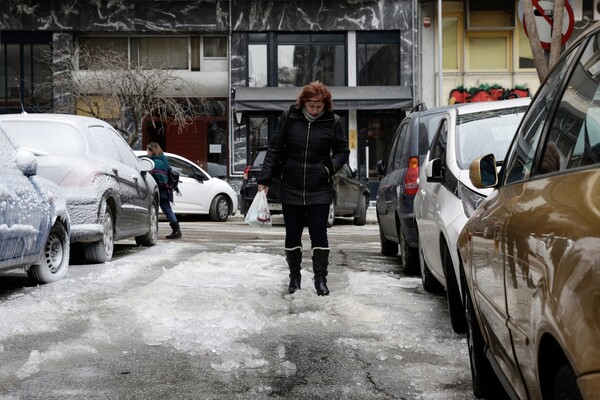 Κι όμως είναι στη Θεσσαλονίκη- 10 φωτογραφίες από την παγωμένη συμπρωτεύουσα