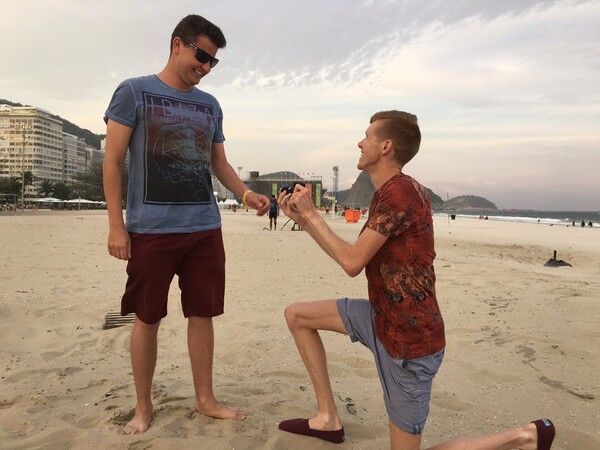 Ρίο: Βρετανός αθλητής έκανε πρόταση γάμου στον σύντροφό του