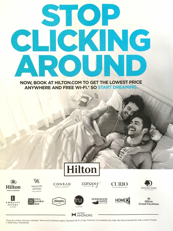 Gay ζευγάρι σε διαφήμιση των ξενοδοχείων Hilton προκαλεί αντιδράσεις- αλλά το Ηilton απάντησε