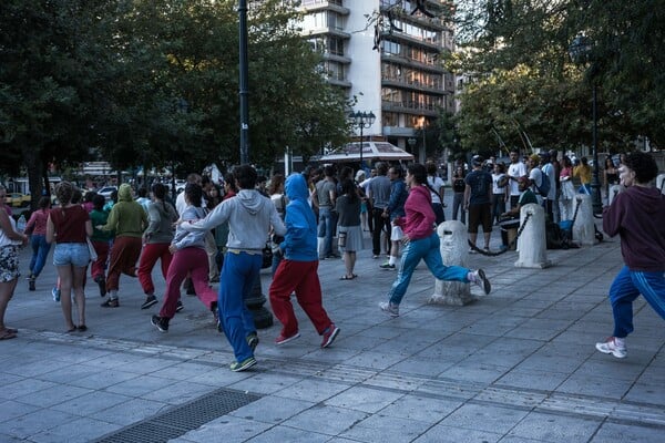 Η Αθήνα χόρεψε με τον Βίλλι Ντόρνερ στο Σύνταγμα
