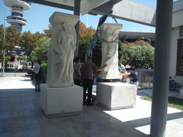 Στο Αρχαιολογικό Μουσείο Θεσσαλονίκης τα αντίγραφα των Μαγεμένων