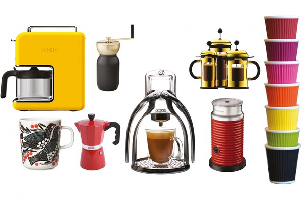 8 μηχανές εσπρέσο, κούπες, μύλοι και καφετιέρες για να απολαύσεις τον καφέ