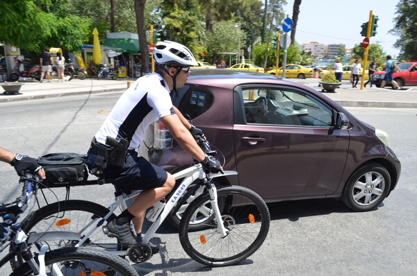 Περιπολίες με ποδήλατα σε Χίο και Μυτιλήνη - ΦΩΤΟΓΡΑΦΙΕΣ