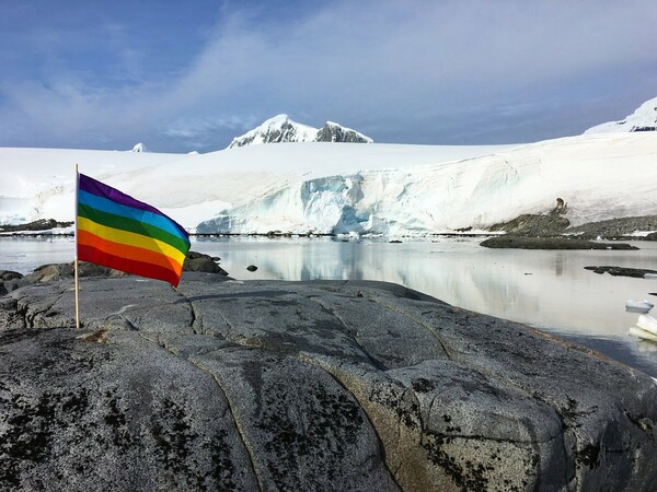 Για πρώτη φορά το Pride γιορτάστηκε στην Ανταρκτική