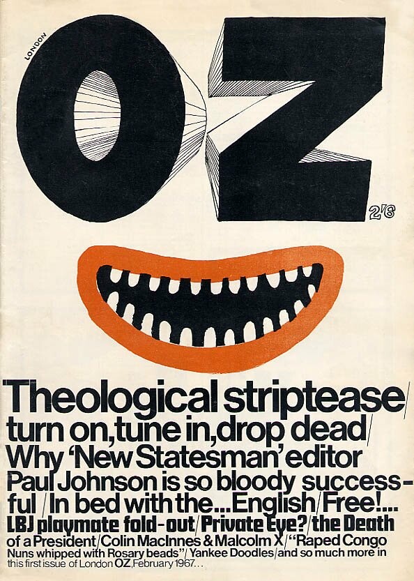 Όλα τα τεύχη του περιοδικού Oz είναι πλέον online και δωρεάν