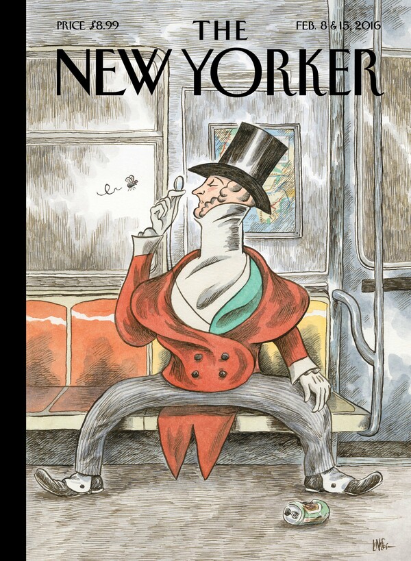 Tο manspreading γίνεται εξώφυλλο και στο New Yorker