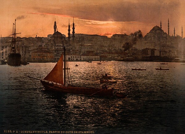 18 φωτοχρωμίες από την Κωνσταντινούπολη του 1890