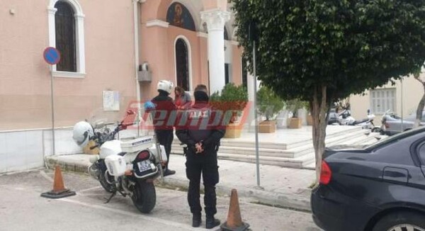 Συνωστισμός έξω από εκκλησία στην Αγία Βαρβάρα: 100 άτομα στο προαύλιο - Μία σύλληψη