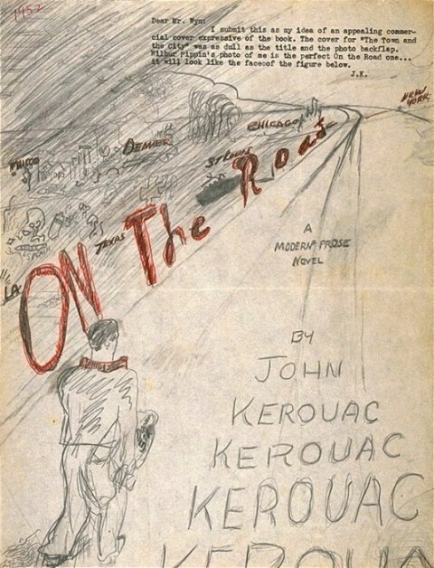 Το εξώφυλλο του «On The Road»του Κέρουακ που δεν έγινε ποτέ