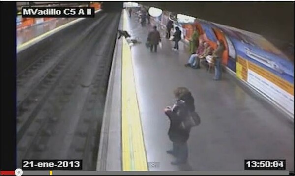 ΒΙΝΤΕΟ: Γυναίκα πέφτει στις γραμμές του Μετρό