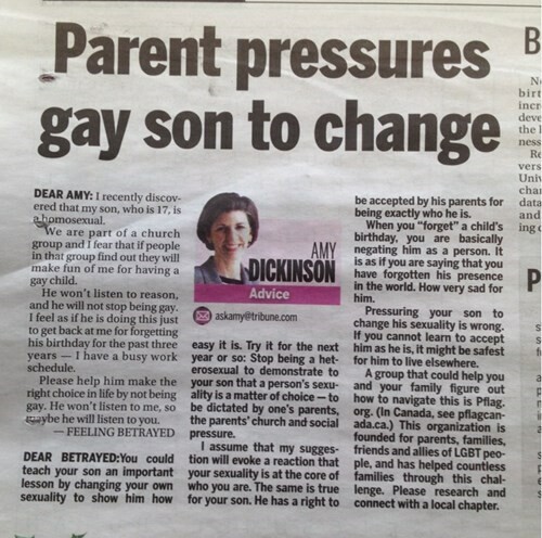 Αγαπητή Amy : Πρόσφατα ανακάλυψα ότι ο 17χρονος γιος μου είναι ομοφυλόφιλος 