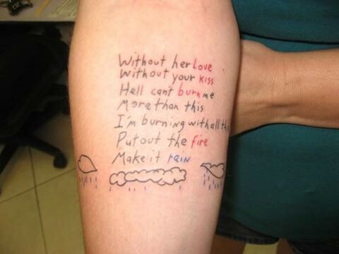 25 τατουάζ για τον Tom Waits