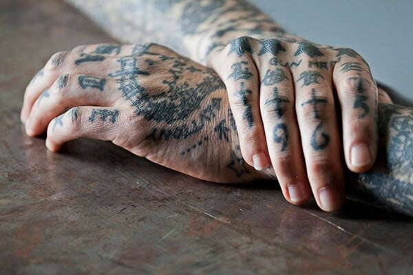 Τα τατουάζ της ζωής του Μr. X