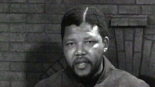 Η πρώτη τηλεοπτική εμφάνιση του Nelson Mandela