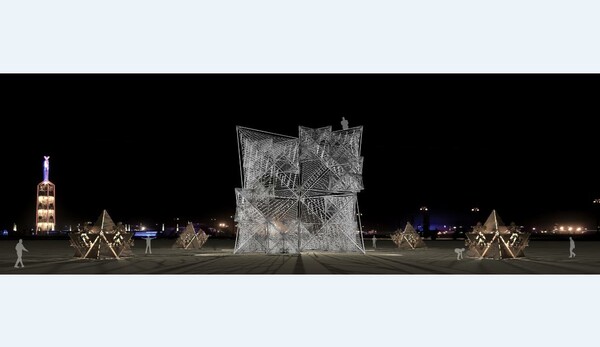 Ο αρχιτέκτονας Θανάσης Κόρρας έκανε κάτι φανταστικό στο φεστιβάλ Burning Man