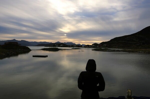 Τo Βόρειο Σέλας στον ουρανό της Νορβηγίας, από τον Γιάννη Μπεχράκη