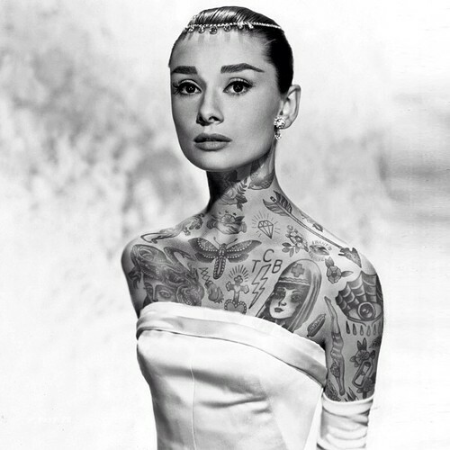 Κοίτα, η Μέριλιν Μονρόε γέμισε τατουάζ!