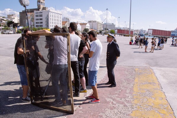 24 φωτογραφίες απ' τα γυρίσματα του νέου φιλμ του Παναγιώτη Φαφούτη στην Πάτρα