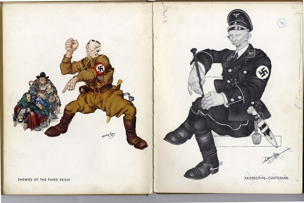 O άγνωστος εικονογράφος που πολέμησε τον Χίτλερ