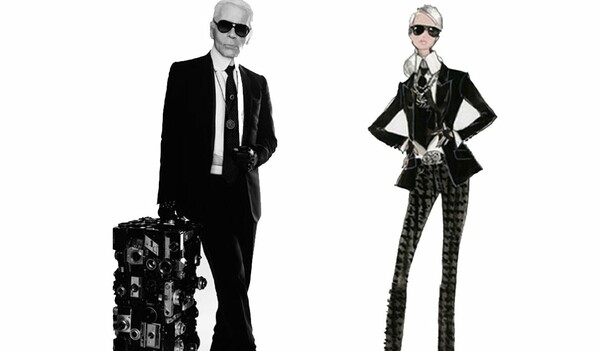 H Barbie του Karl Lagerfeld κάνει πρεμιέρα εν μέσω της εβδομάδας μόδας στο Παρίσι
