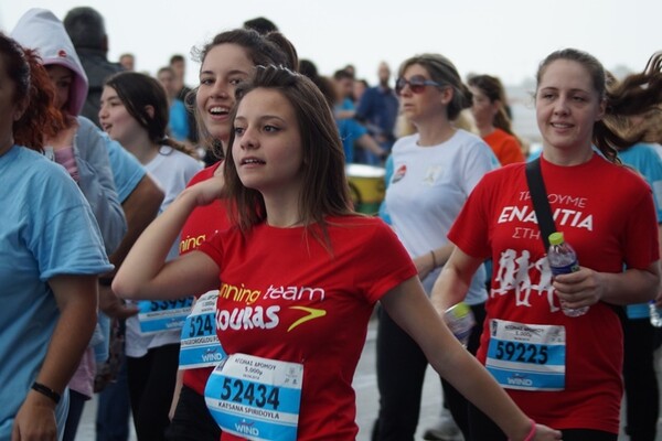Τρέχοντας στον 9ο Διεθνή Μαραθώνιο Θεσσαλονίκης